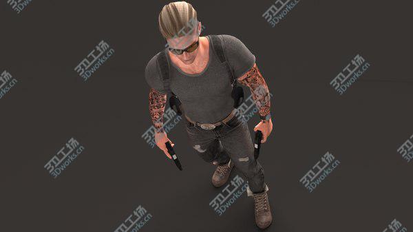 images/goods_img/20210312/3D model Rigged Special Agent 4K PBR 2020/5.jpg